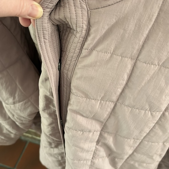 Womens Plus Size Maurice’s Quilted Button Up Jacket, Mauve, 3X Spring - Picture 4 of 10